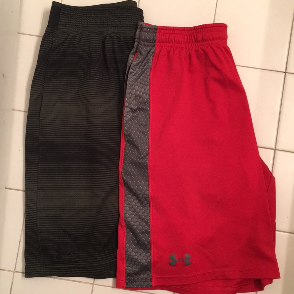 Under armour basketball shorts (lot of 2)